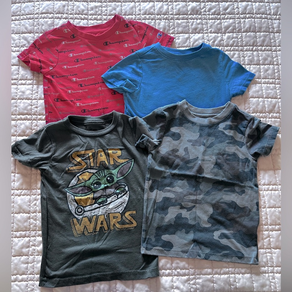 Lot of 4 kids tshirts